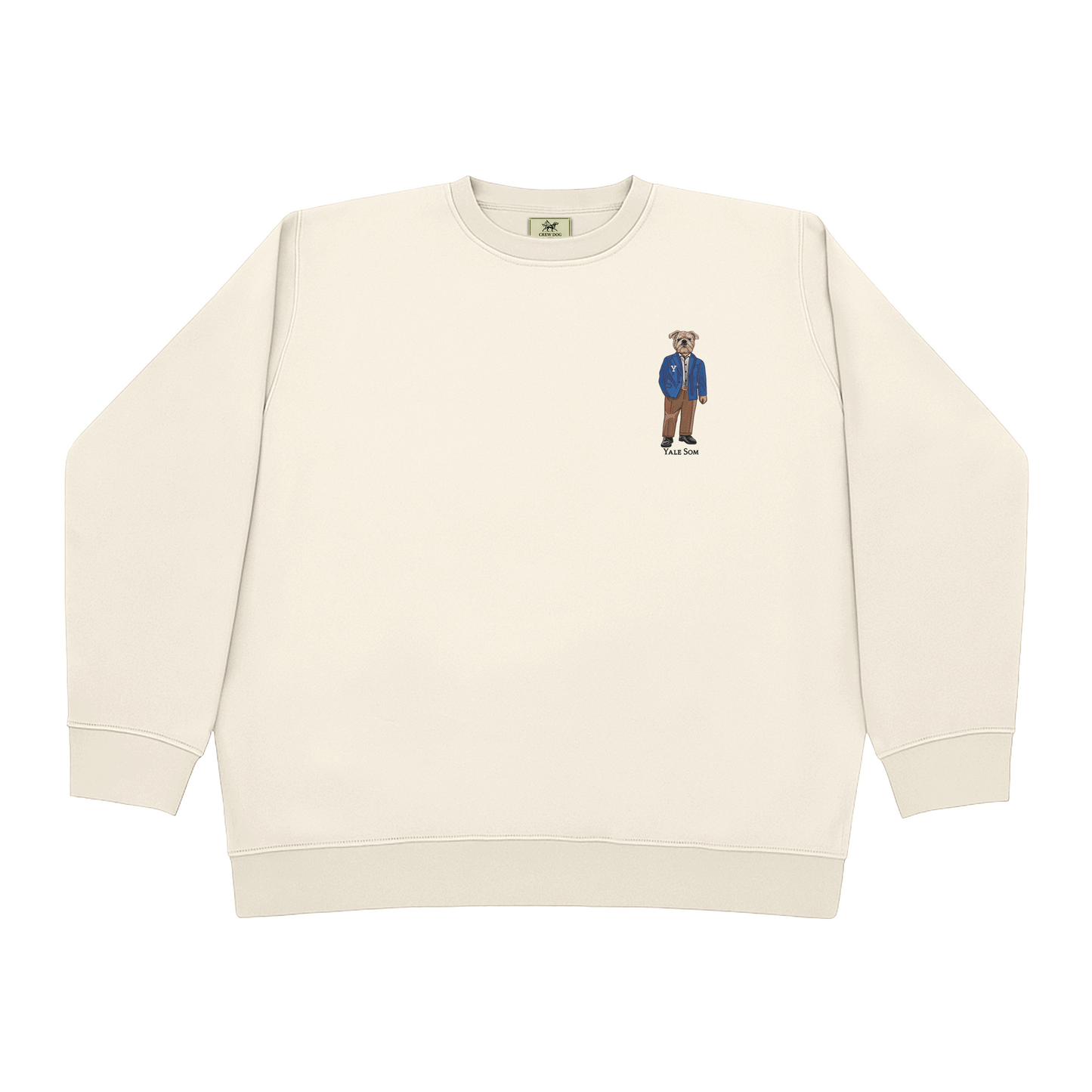 Yale SOM Businessman Embroidered Crewneck