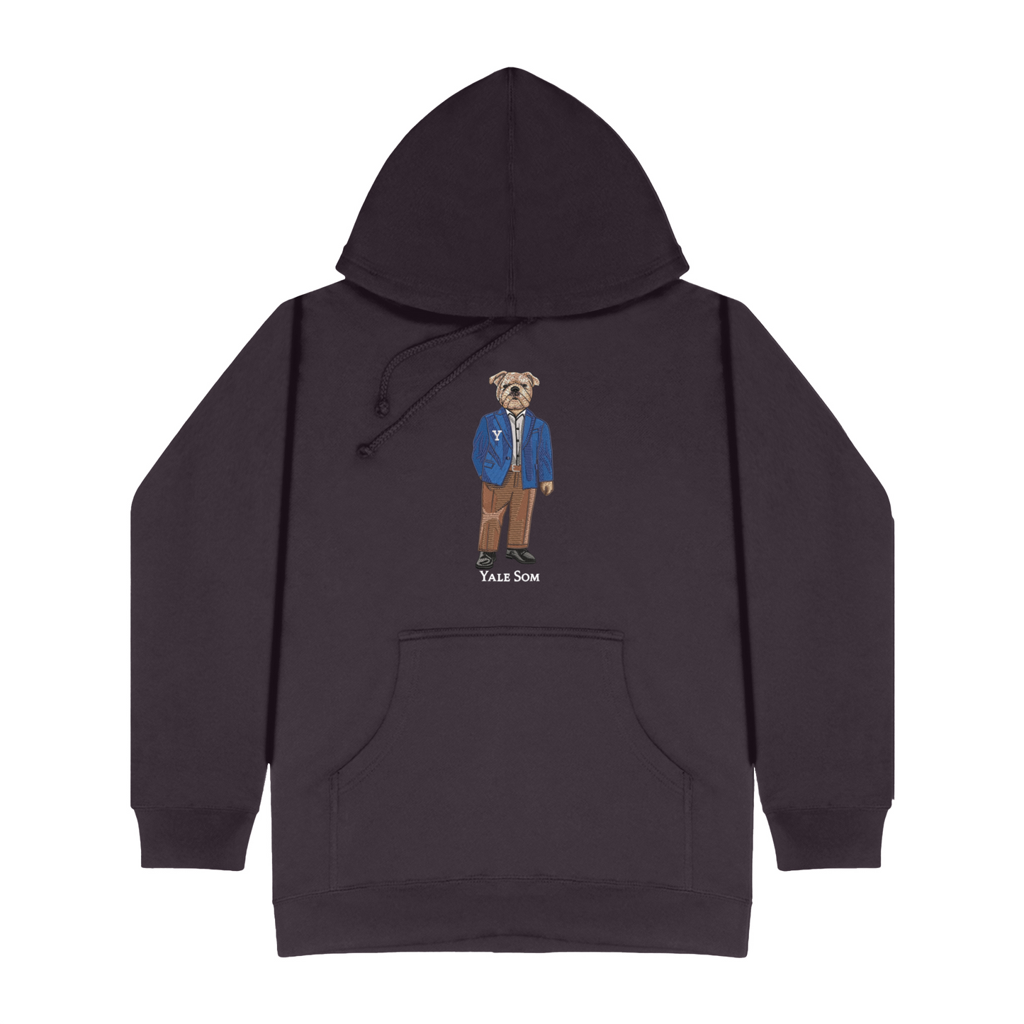 Yale SOM Businessman Embroidered Hoodie
