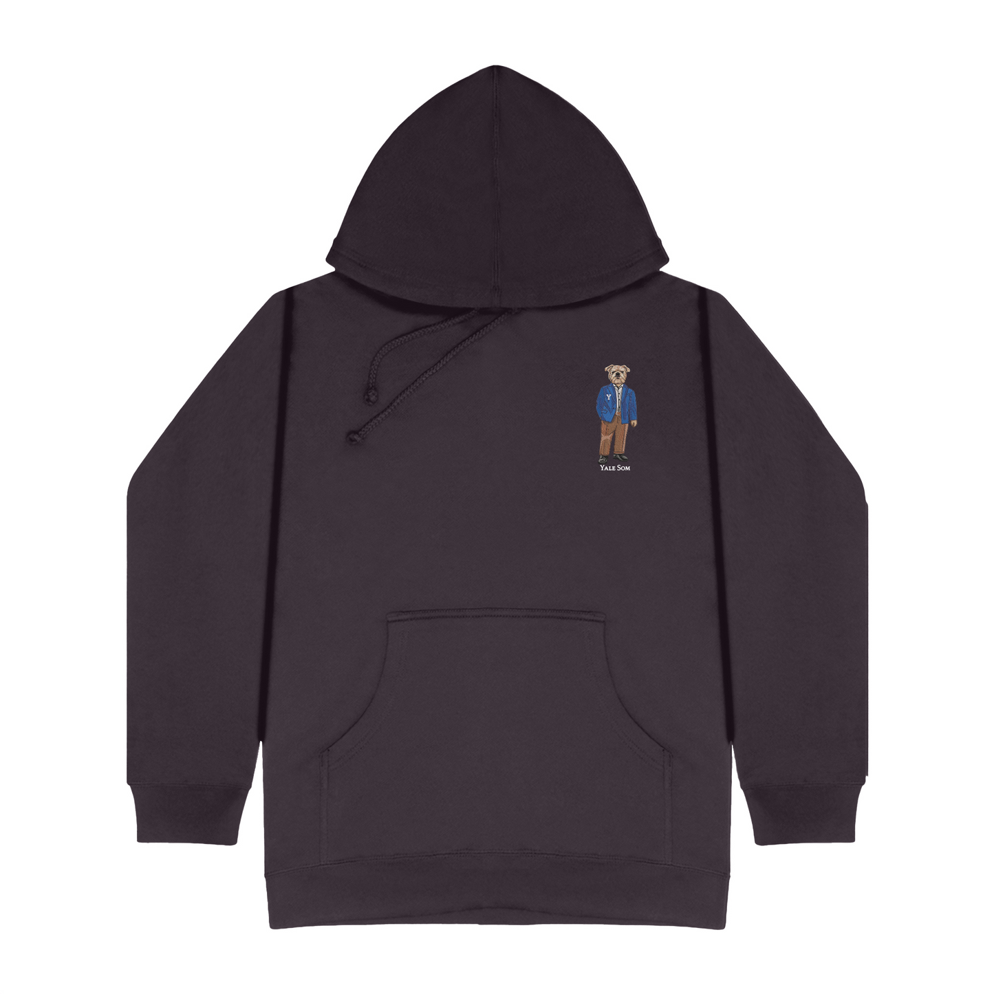 Yale SOM Businessman Embroidered Hoodie