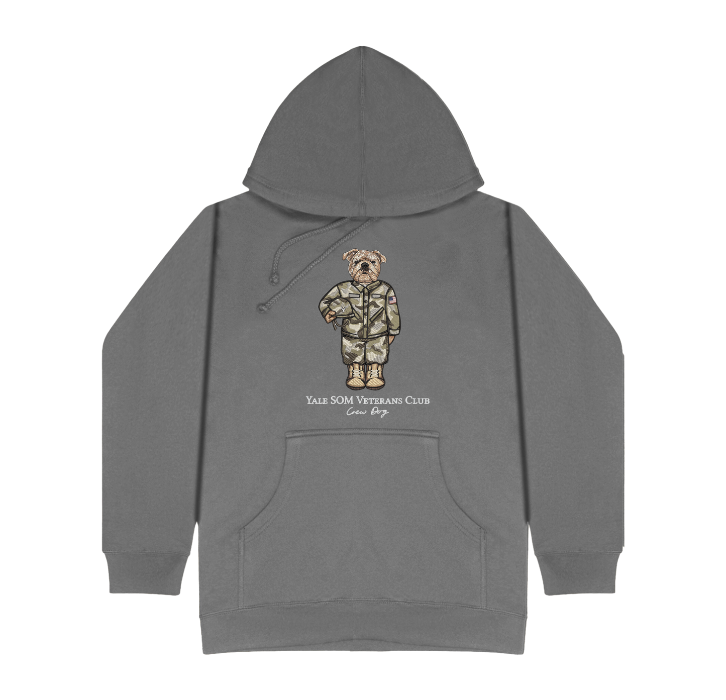 Yale SOM Veterans Embroidered Hoodie