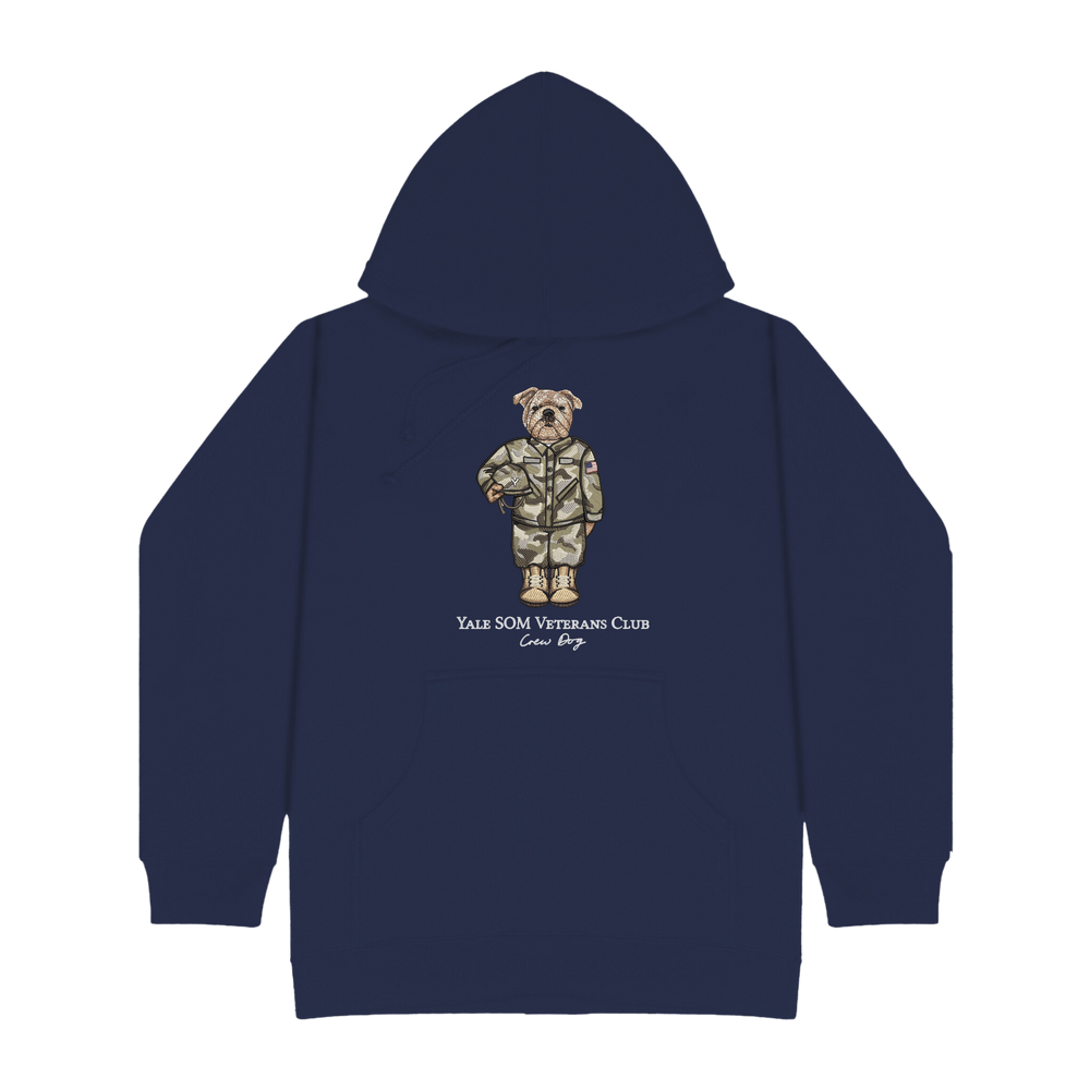 Yale SOM Veterans Embroidered Hoodie