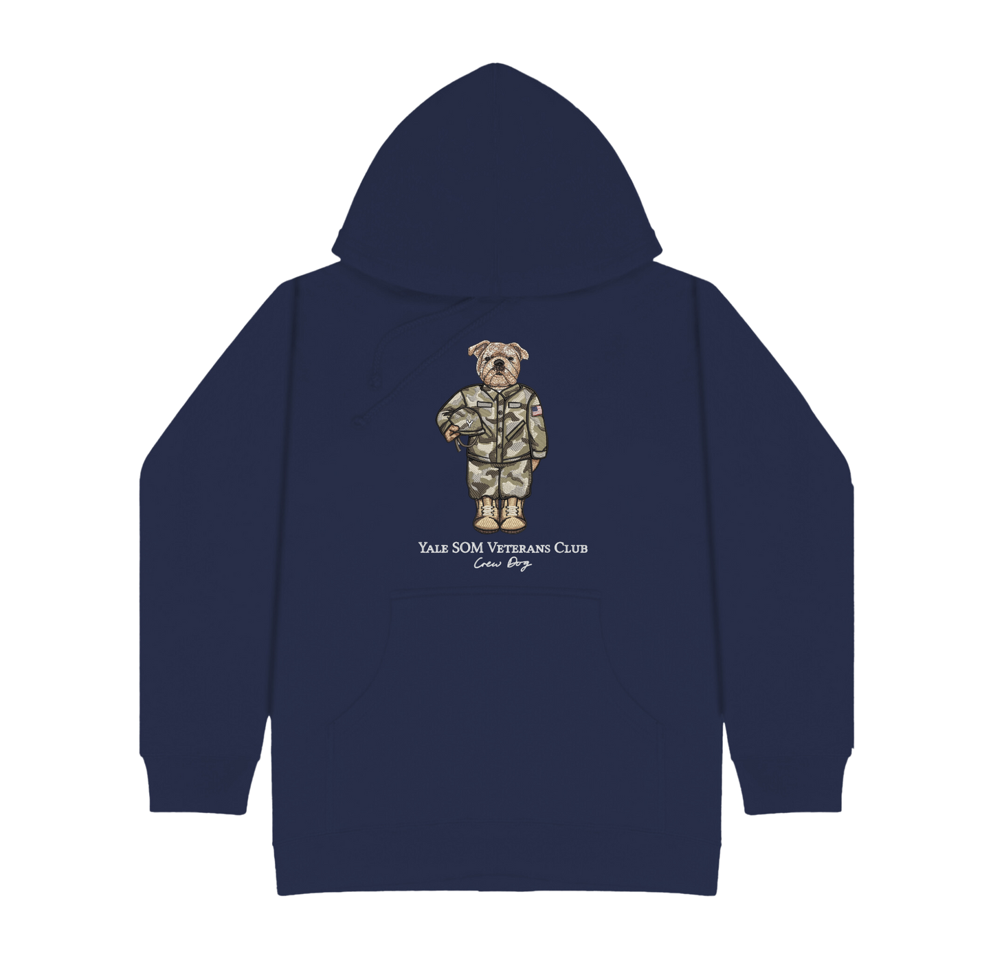 Yale SOM Veterans Embroidered Hoodie