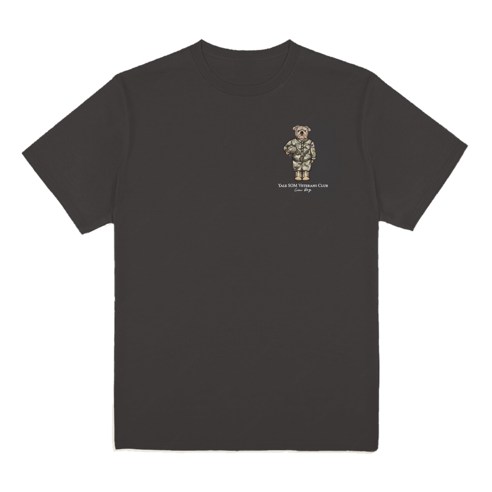 Yale SOM Veterans Embroidered Tee