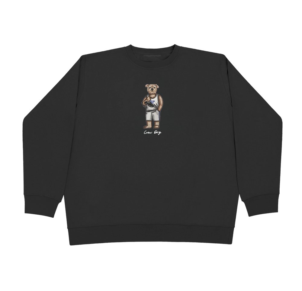 Yale Track Alumni Embroidered Crewneck