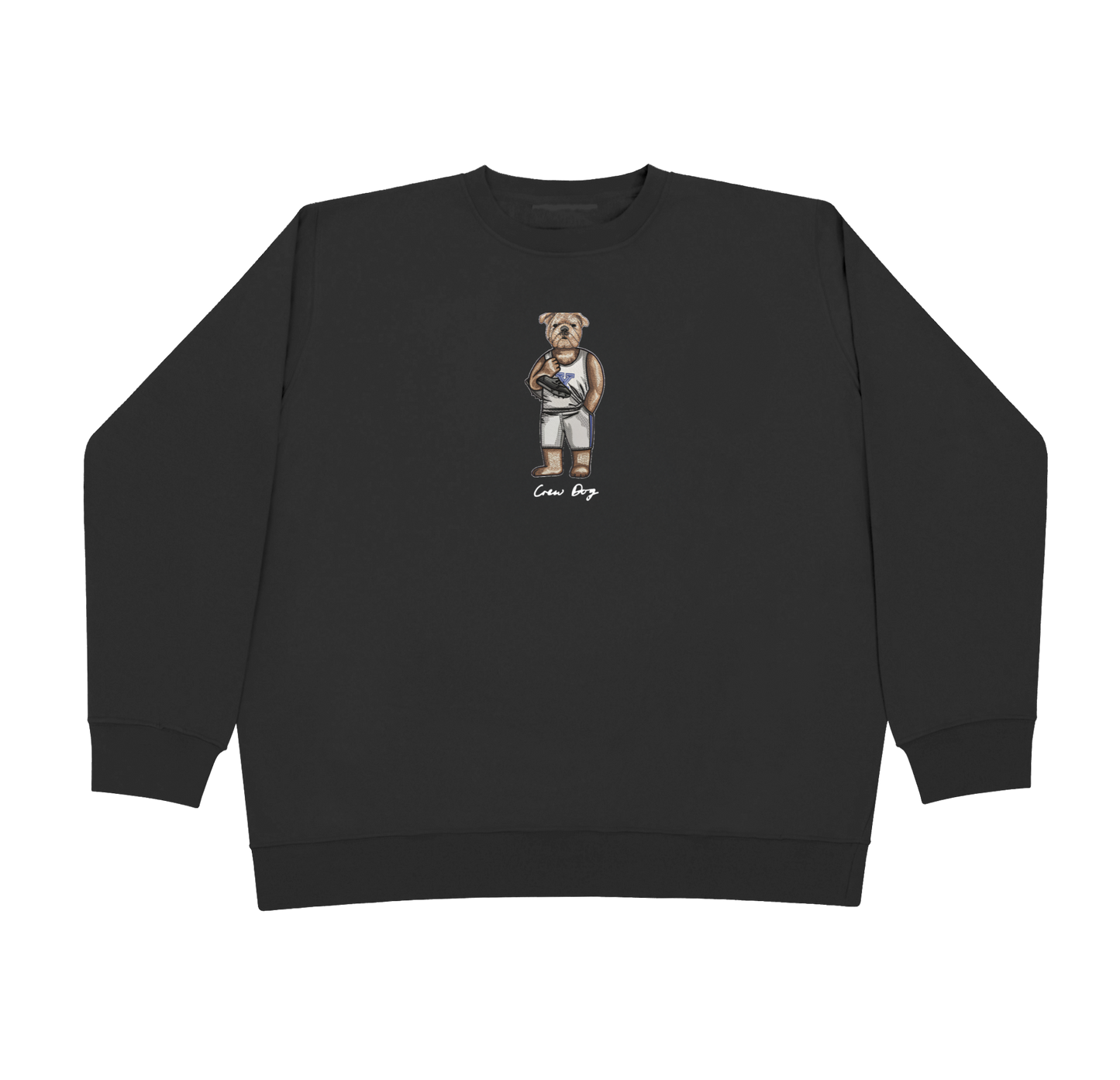 Yale Track Alumni Embroidered Crewneck