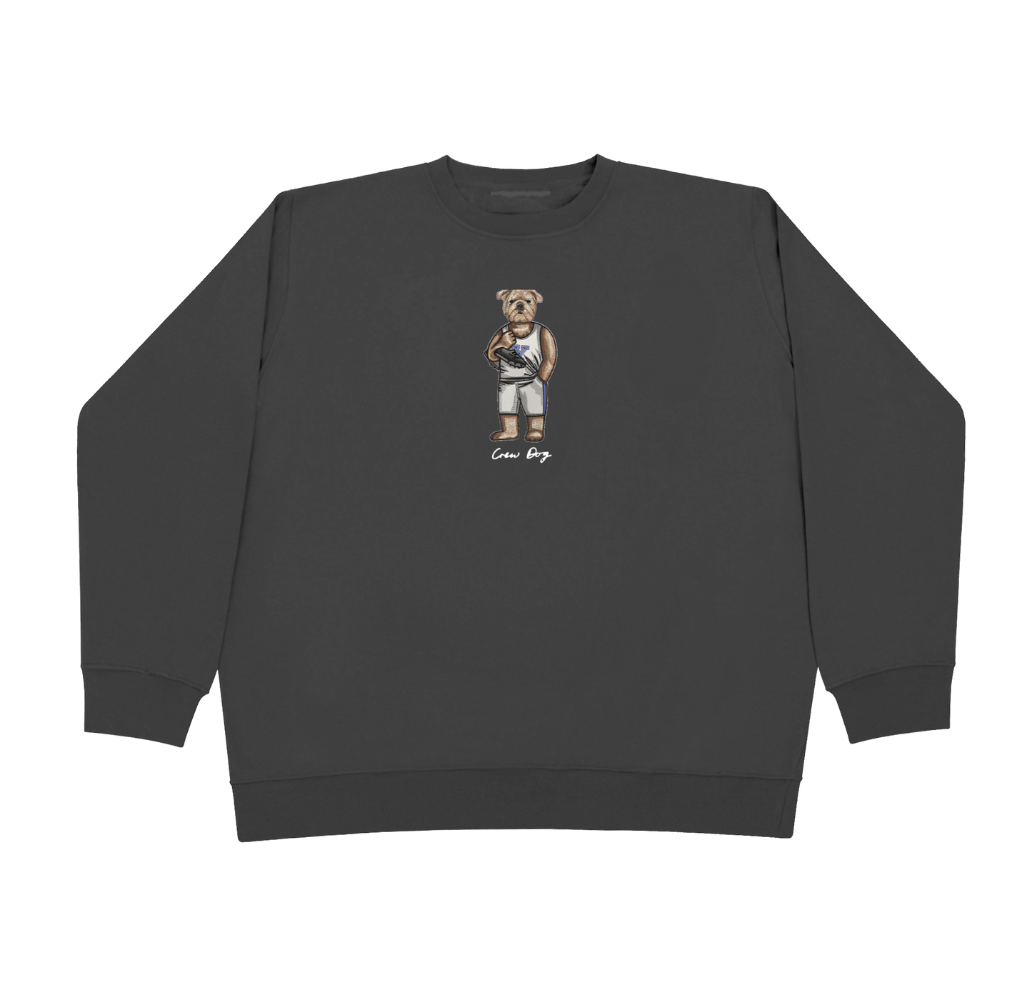 Yale Track Alumni Embroidered Crewneck