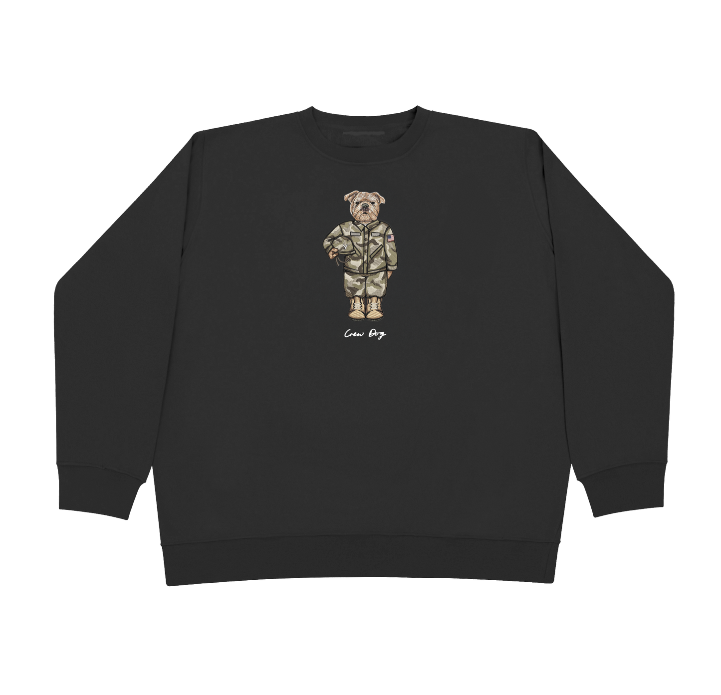 Yale Veterans Embroidered Crewneck