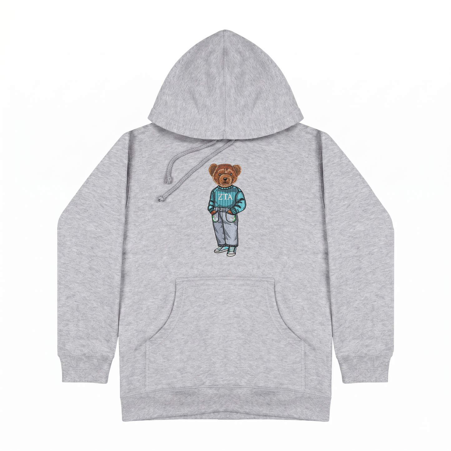 Zeta Tau Alpha Original Embroidered Hoodie